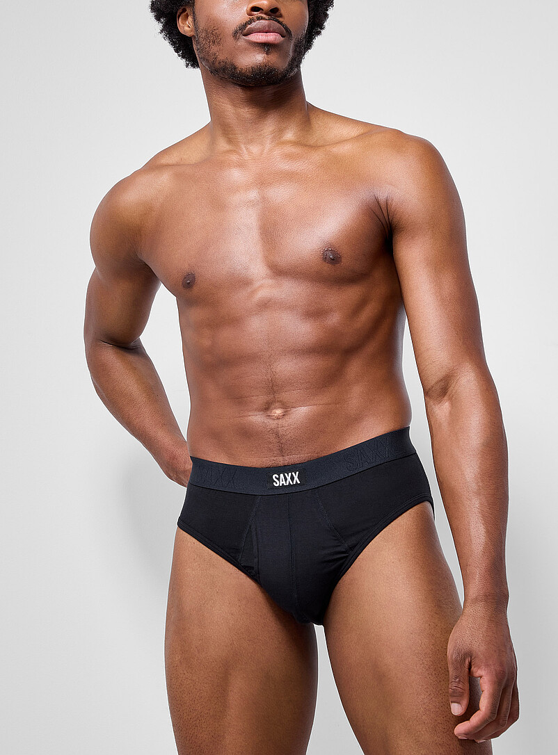 Classic black stretch briefs VIBE XTRA 2-pack product image 2