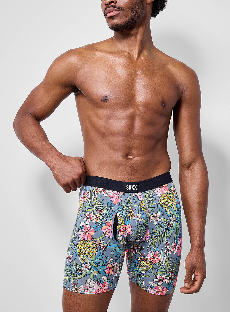 6" black/exotic boxer briefs VIBE XTRA 2-pack product image 2