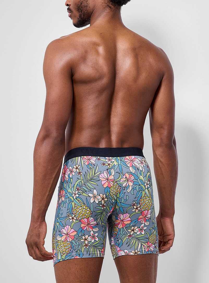 6" black/exotic boxer briefs VIBE XTRA 2-pack product image 3