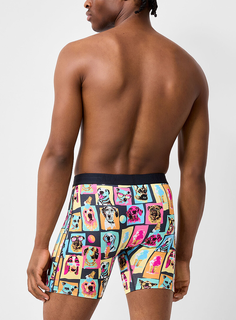 6" colourful dog boxer brief VIBE XTRA product image 2