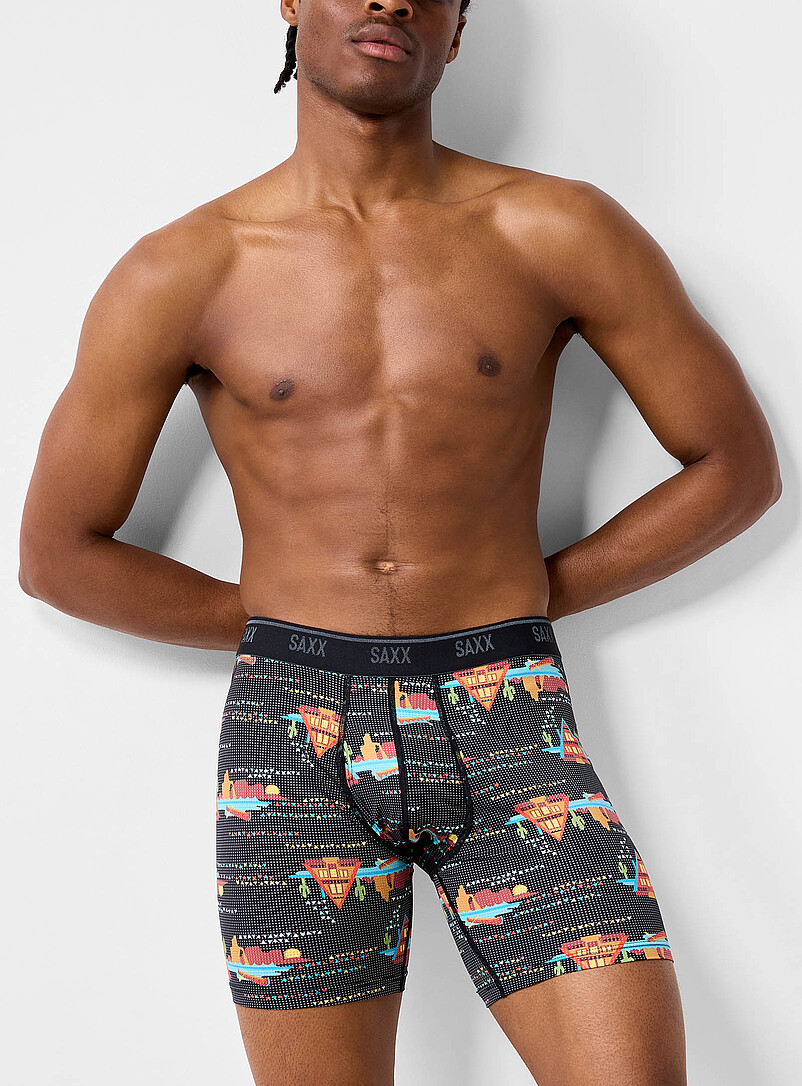 6" At the cottage micro-dotwork boxer brief QUEST product image (primary)