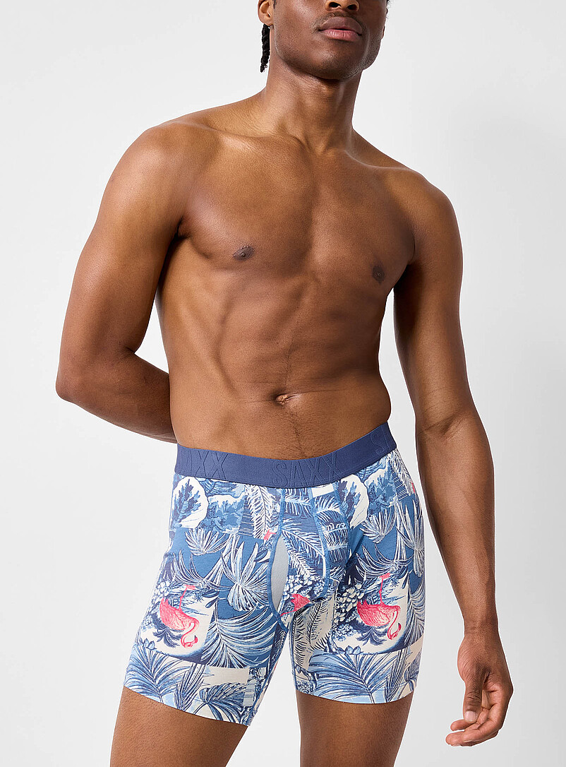 6" flamingo boxer brief DROPTEMP™ product image (primary)