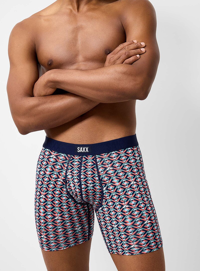 6" geo shape and martini boxer brief VIBE XTRA product image (primary)