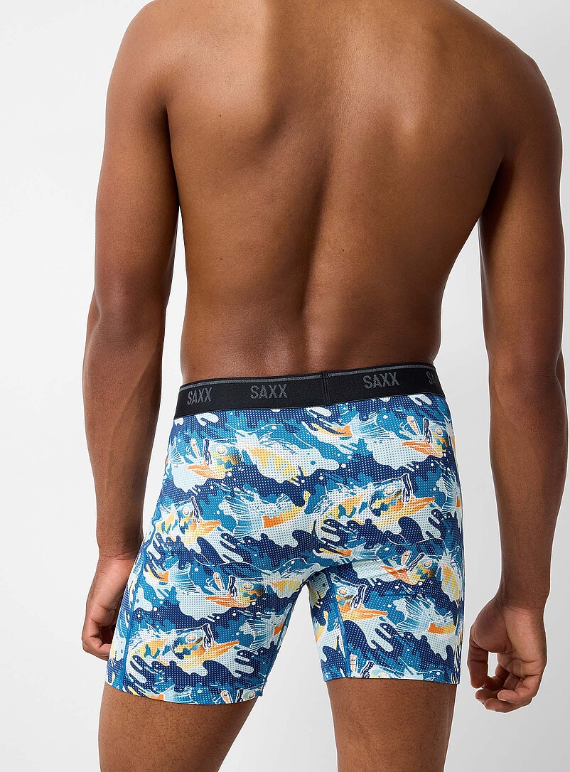 6" bass micro-dotwork boxer brief QUEST product image 2