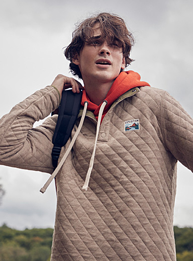 Expedition quilted sweatshirt | Le 31 