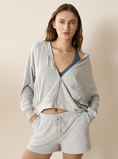 Le short d&eacute;tente taille ajustable uni