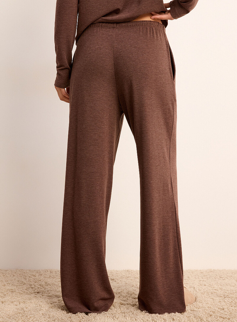 Fine ribbing neutral lounge pant | Miiyu | Shop Women's Sleep
