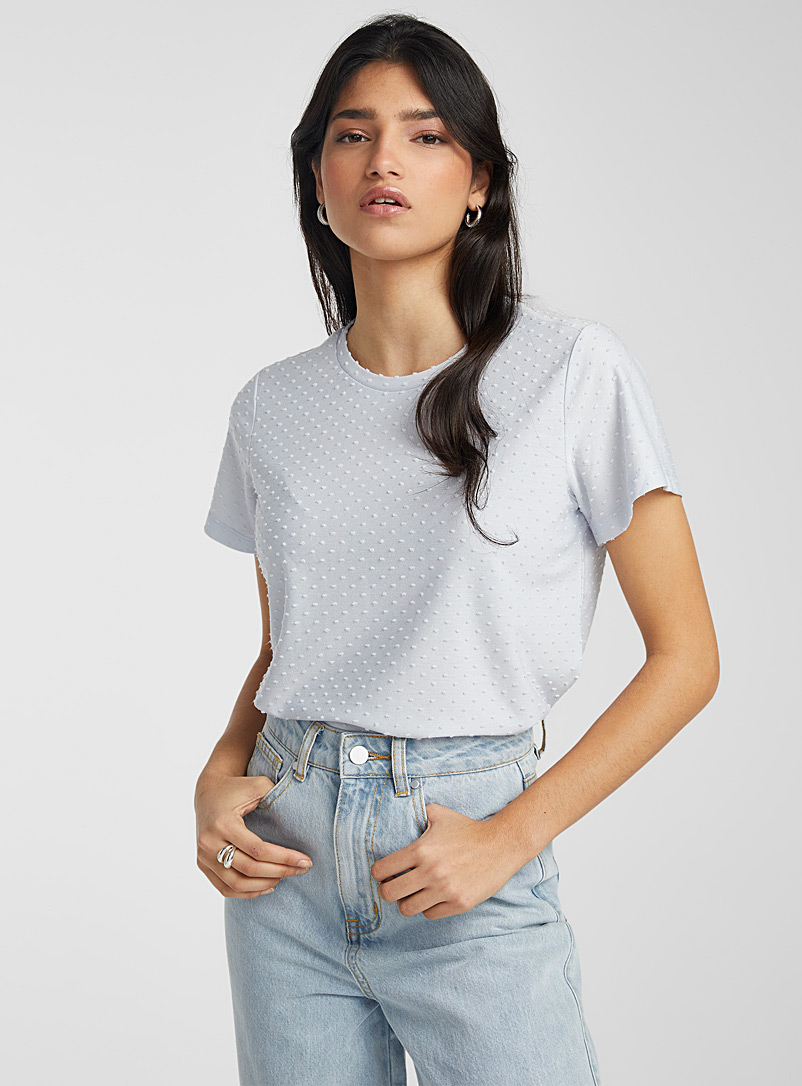 Swiss dot T-shirt | Icône | Women's 