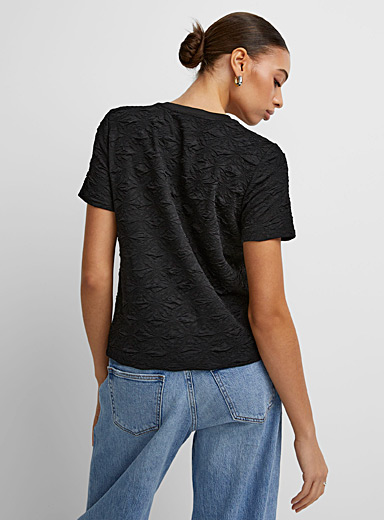 3D texture boxy-fit T-shirt product image 3