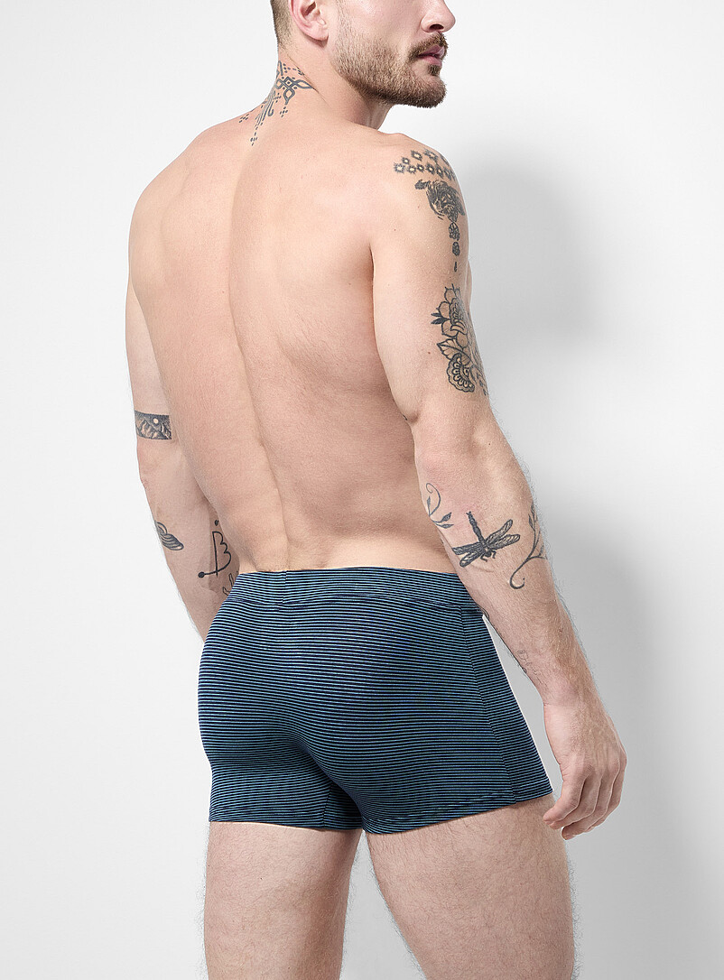 3" striped breathable trunk LENZING™ ECOVERO™ viscose product image 2