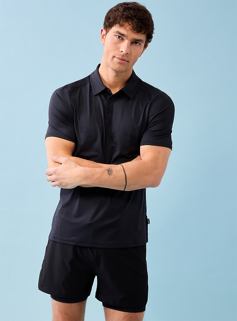Fluid Micro-Perforated Sport Polo