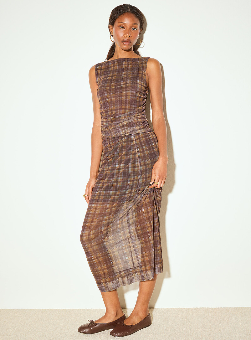 Gathered micromesh cami product image 3