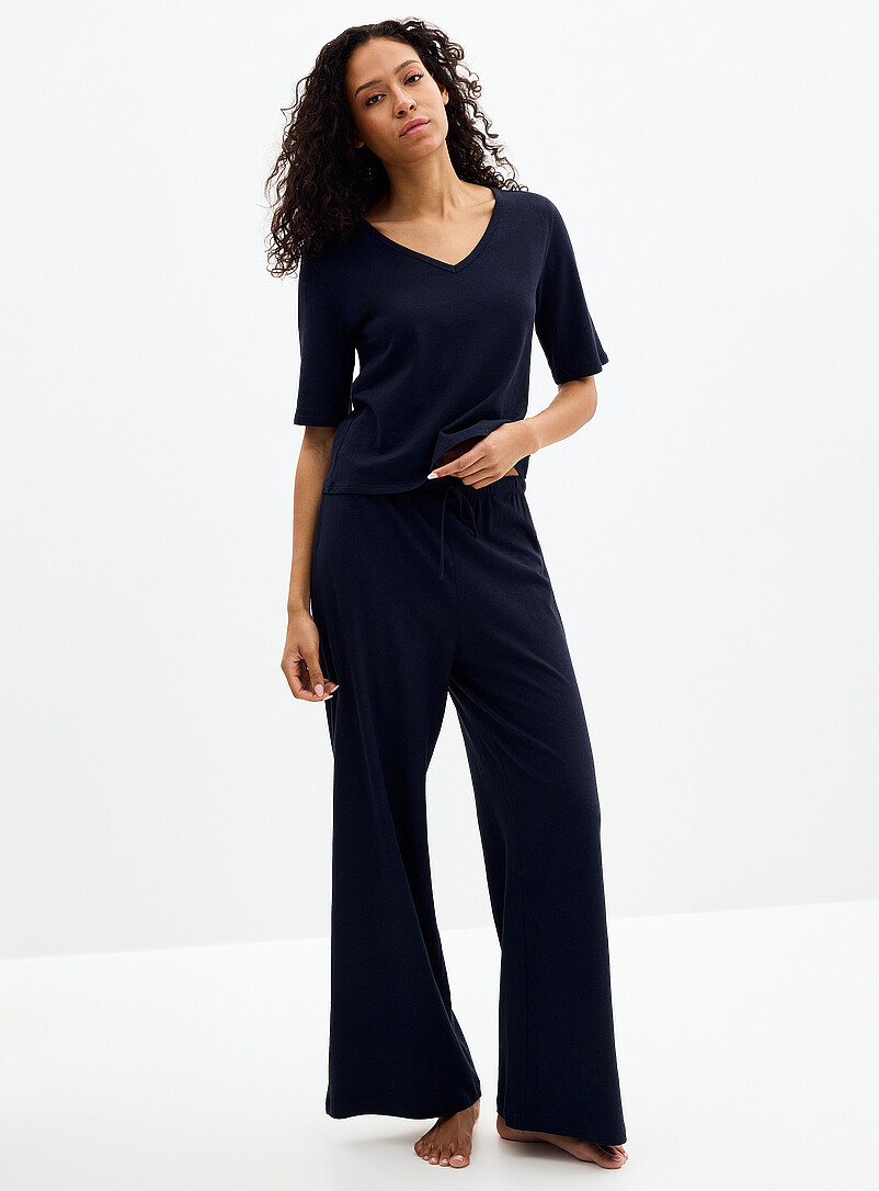 Light linen boxy-fit T-shirt product image 2