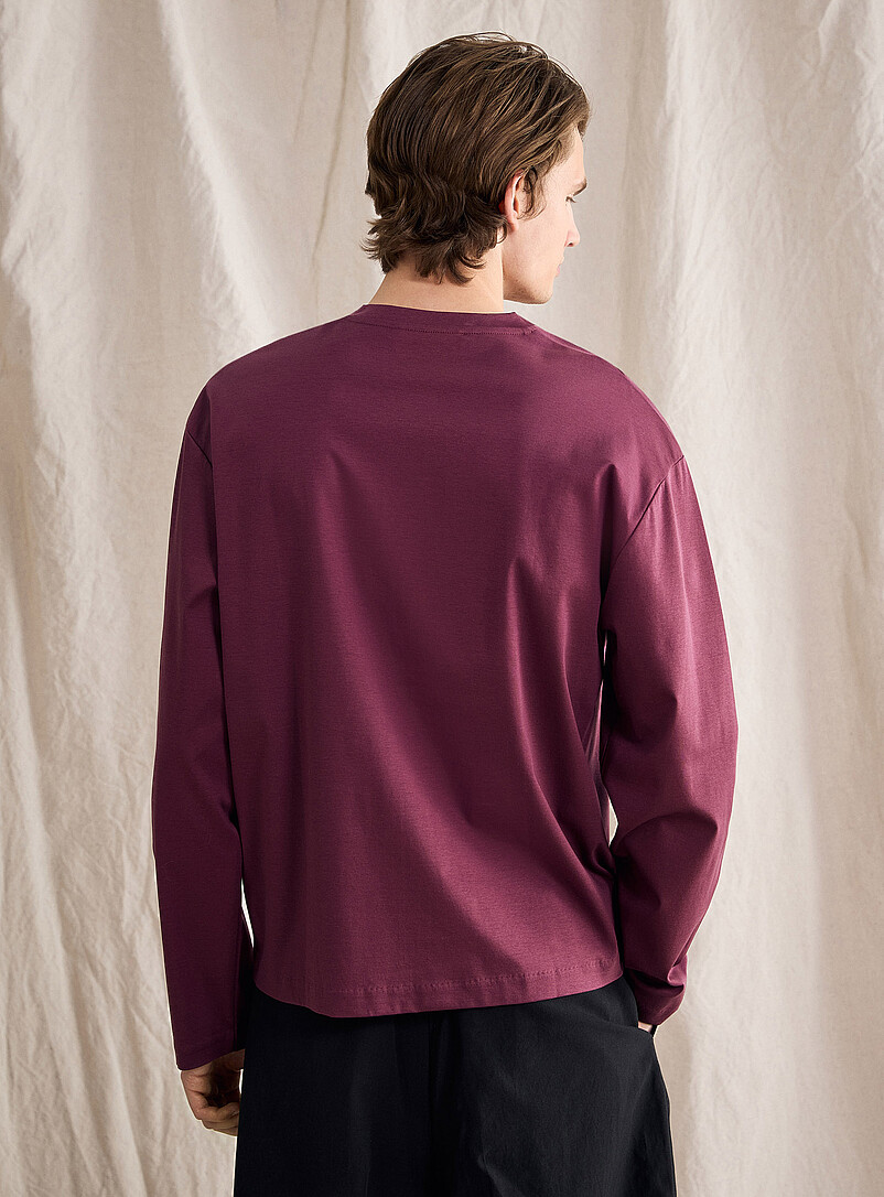 Touch of silk Henley T-shirt Le 31 Studio capsule product image 3