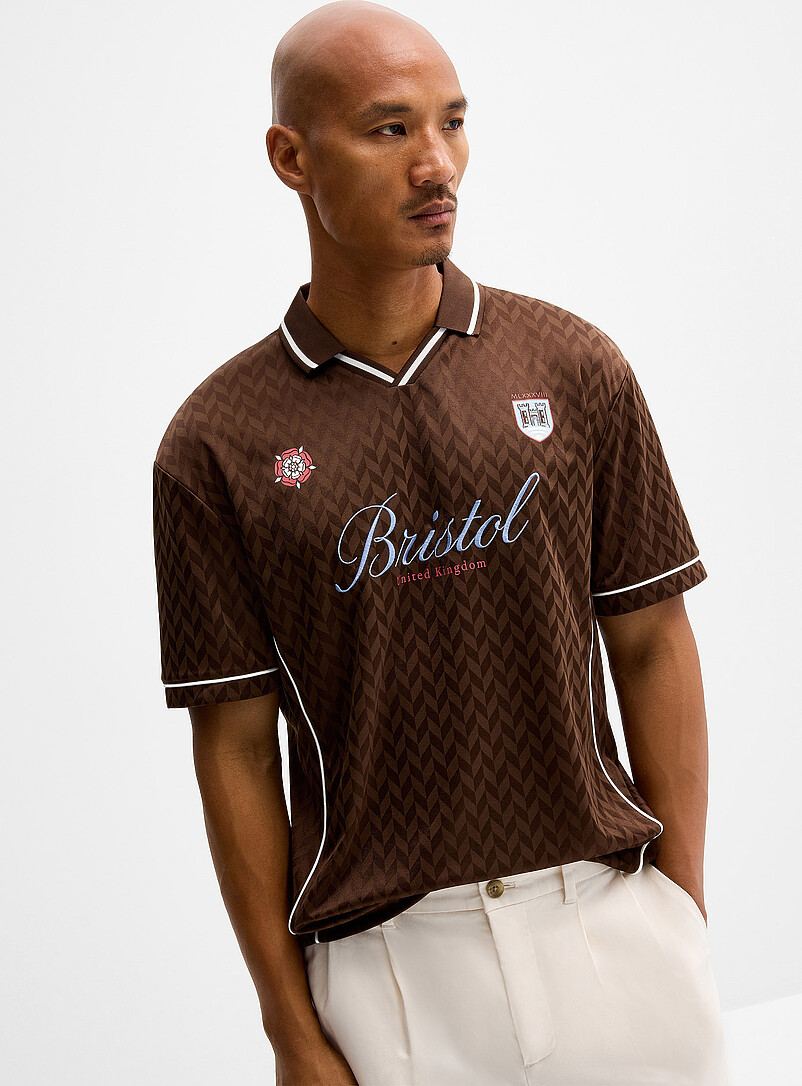 Chevron weft soccer jersey Comfort fit product image (primary)