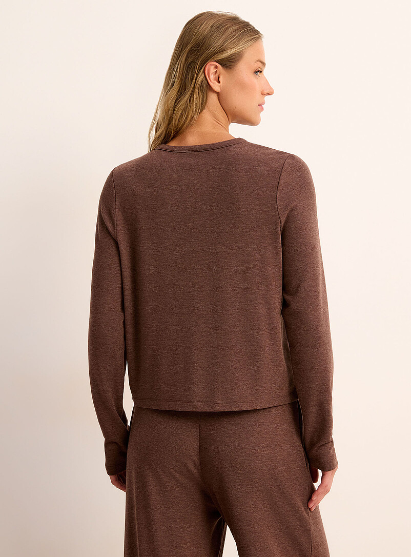 Fine ribbing neutral cardigan product image 3