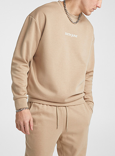 Minimalist logo sweatshirt | Sixth June | Men's Hoodies & Sweatshirts ...
