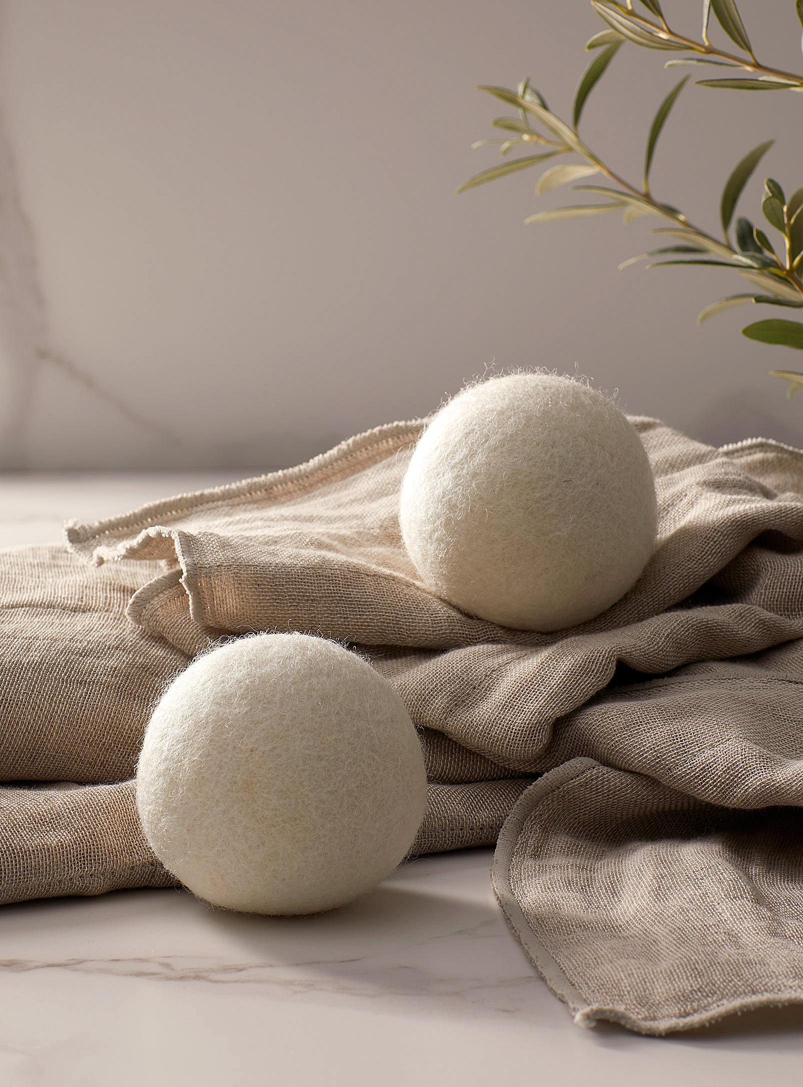 Simons Maison - Natural wool drying balls Set of 2