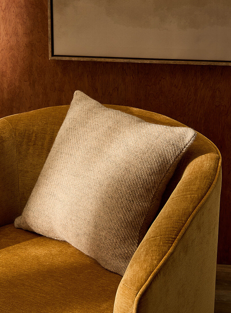 Gotland Wool Removable-Cover Cushion 45 X 45 Cm