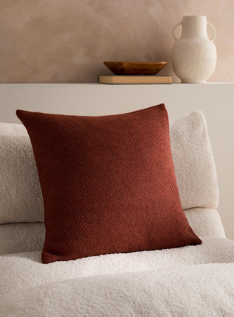 Gotland Wool Removable-Cover Cushion 45 X 45 Cm