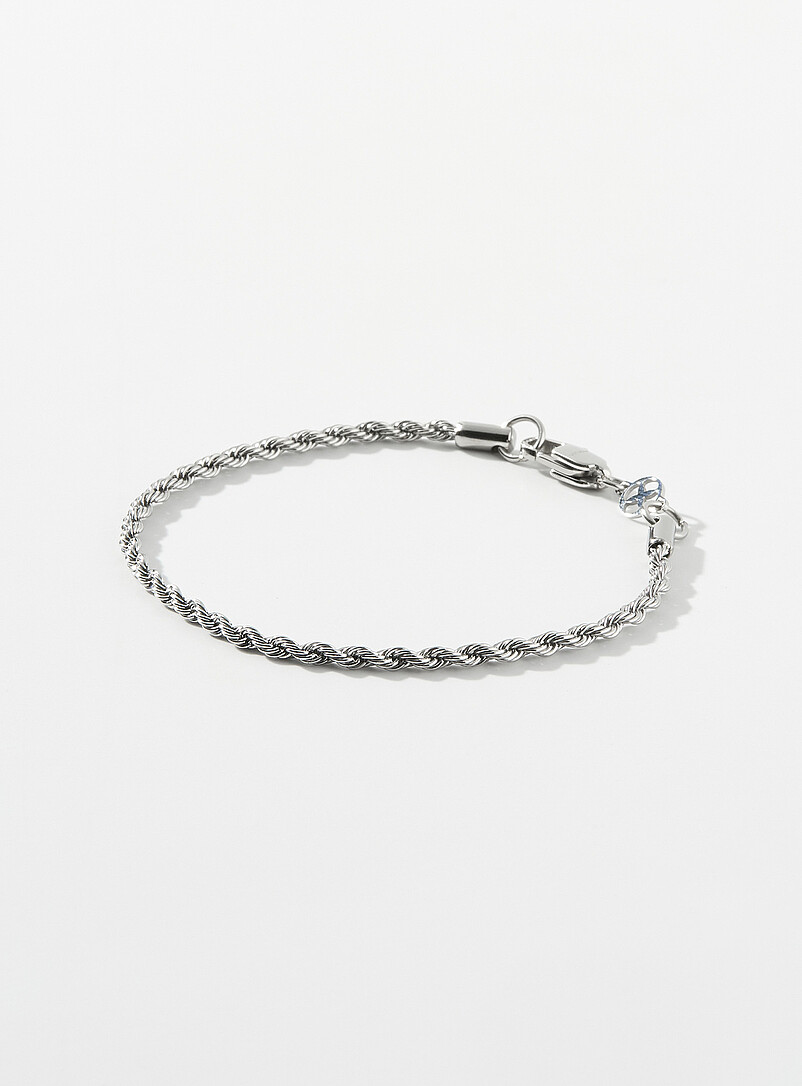 Weave twisted bracelet | Vitaly | Men's Bracelets | Simons