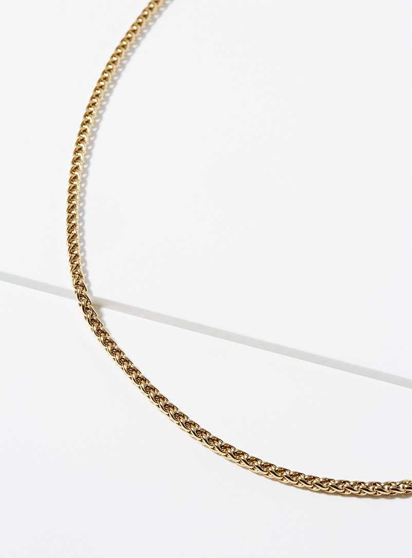Palm Tree Chain Necklace