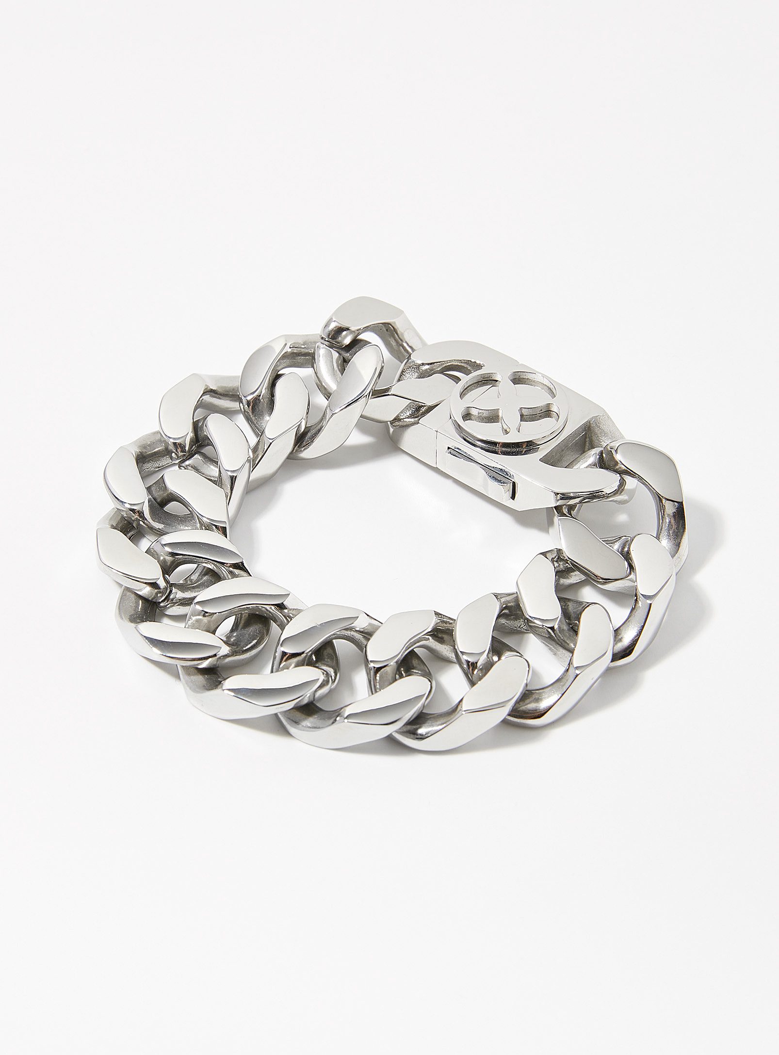 Vitaly Integer Chain Bracelet In Silver