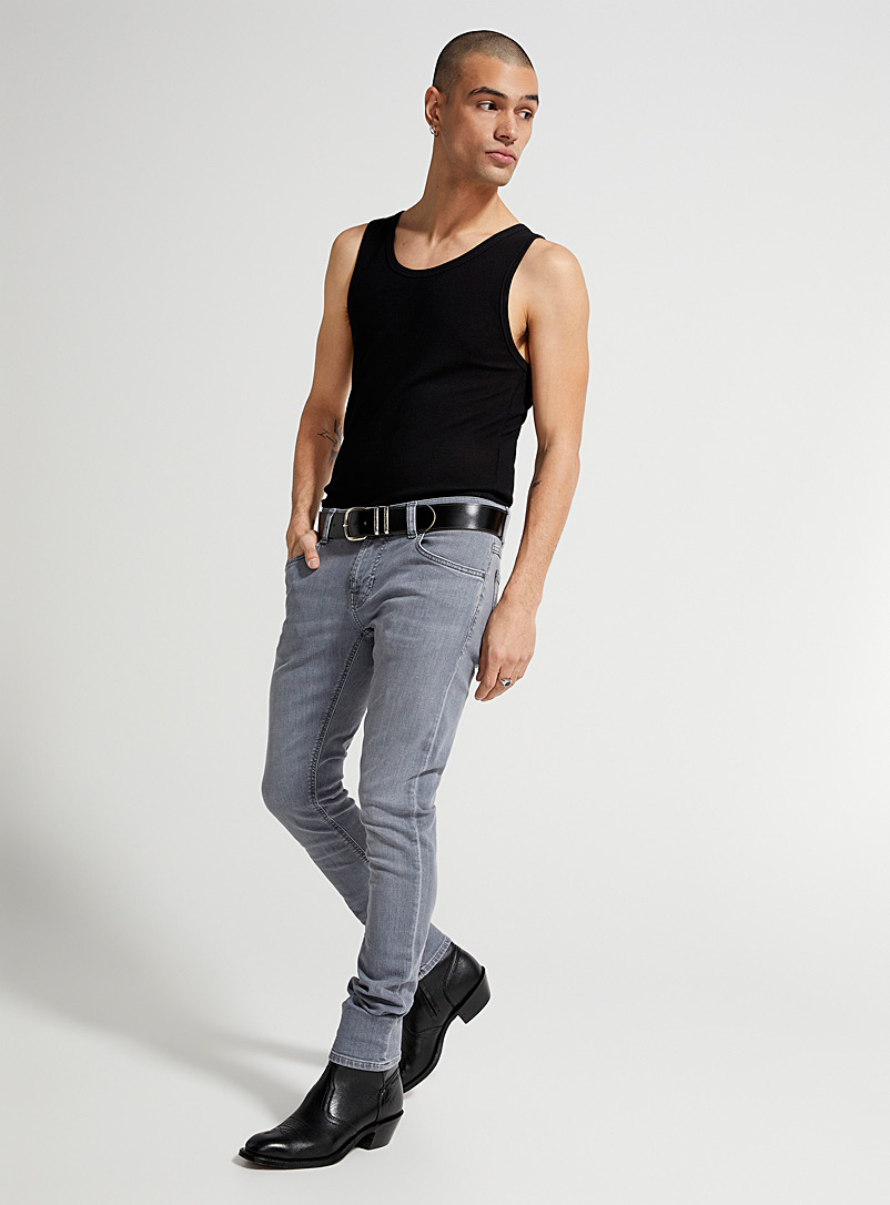 Essentials Jean Ultra Extensible Coupe Ajustée Homme - Denim Confortable Quotidien
