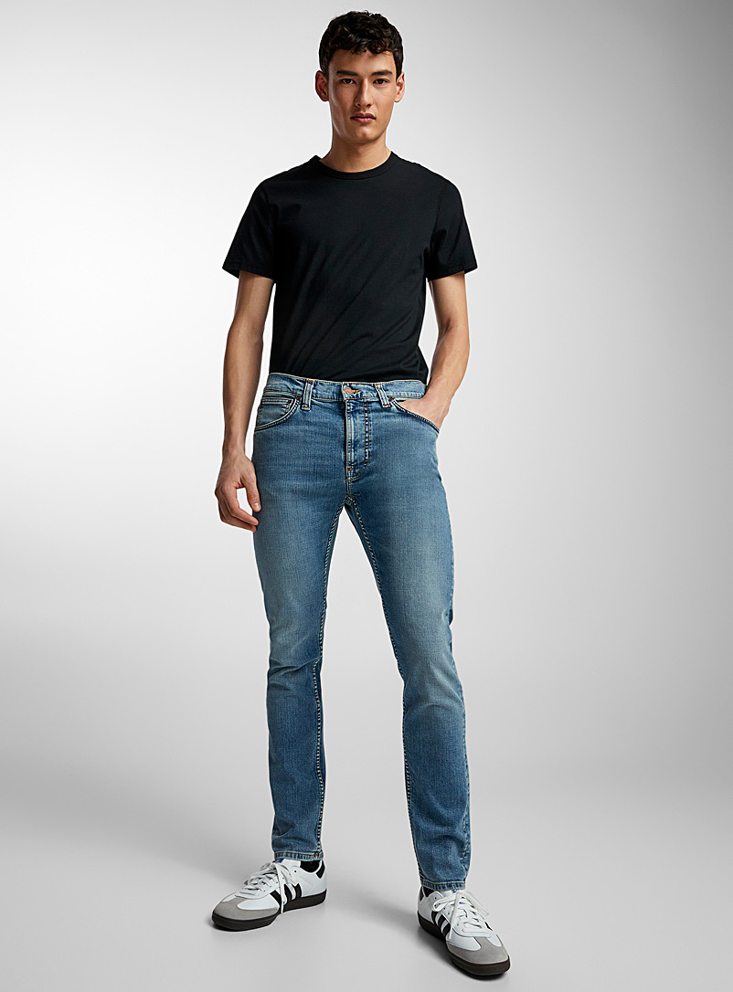 Lean Dean faded-blue jean Tapered fit | Nudie Jeans | | Simons