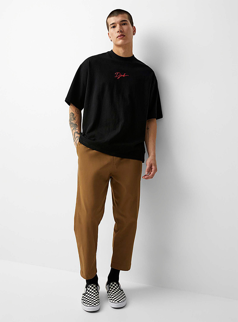 Djab Toast Elastic-waist cropped chinos Tapered fit for men