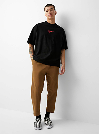 Djab Toast Elastic-waist cropped chinos Tapered fit for men