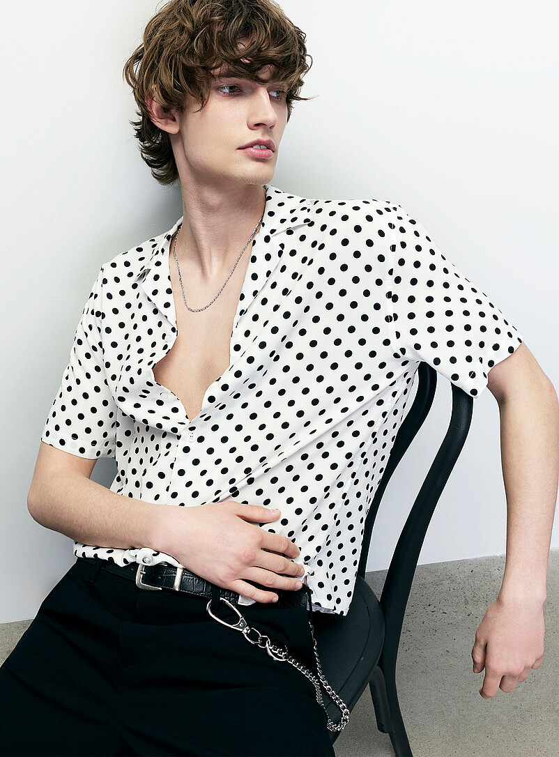 Hypnotic Dot Camp Shirt Comfort Fit