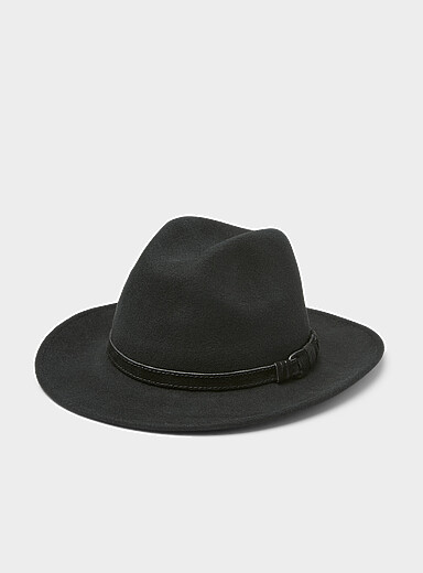 Classic supple felt fedora