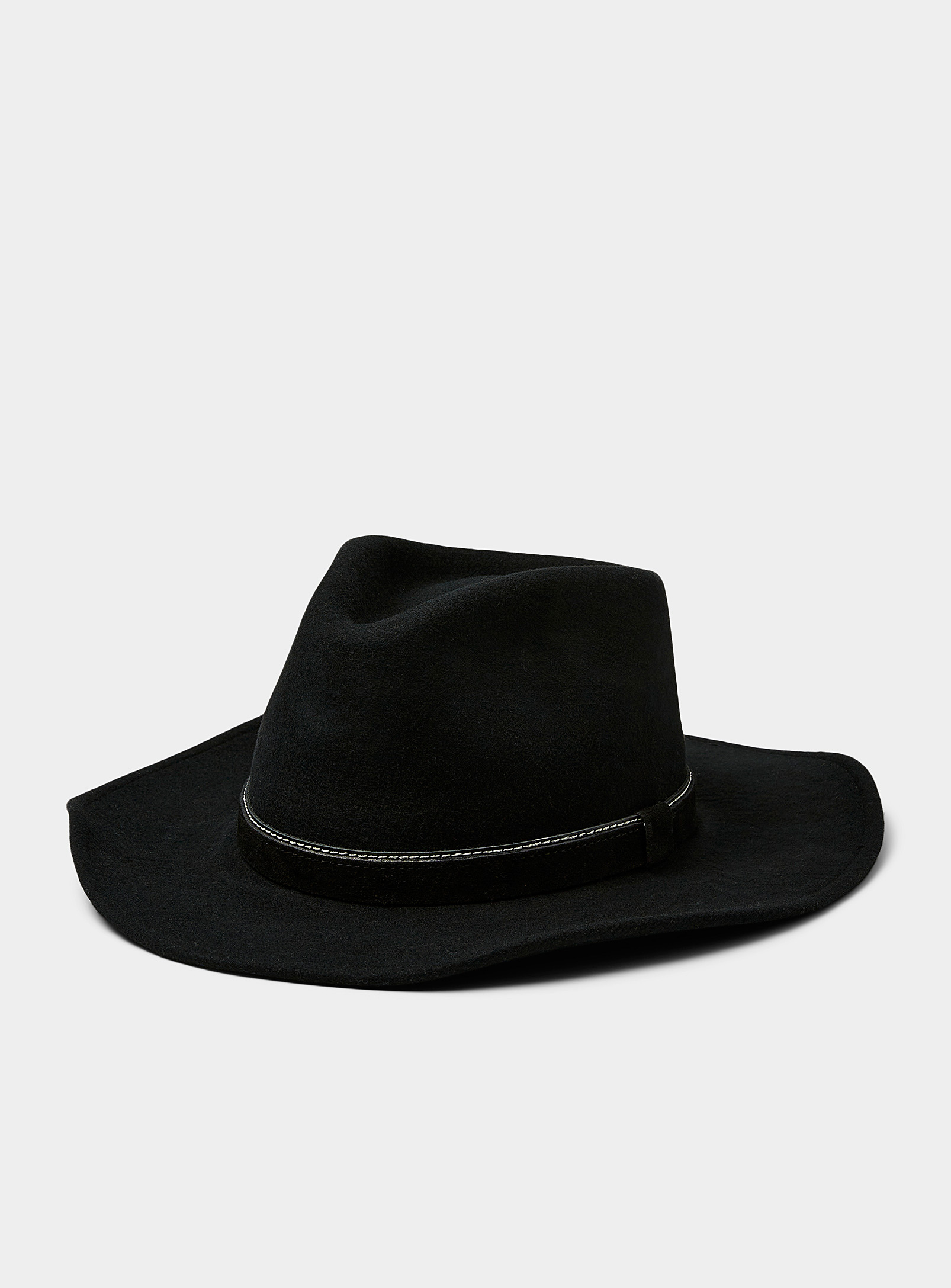 Le 31 Wool Cowboy Hat In Black