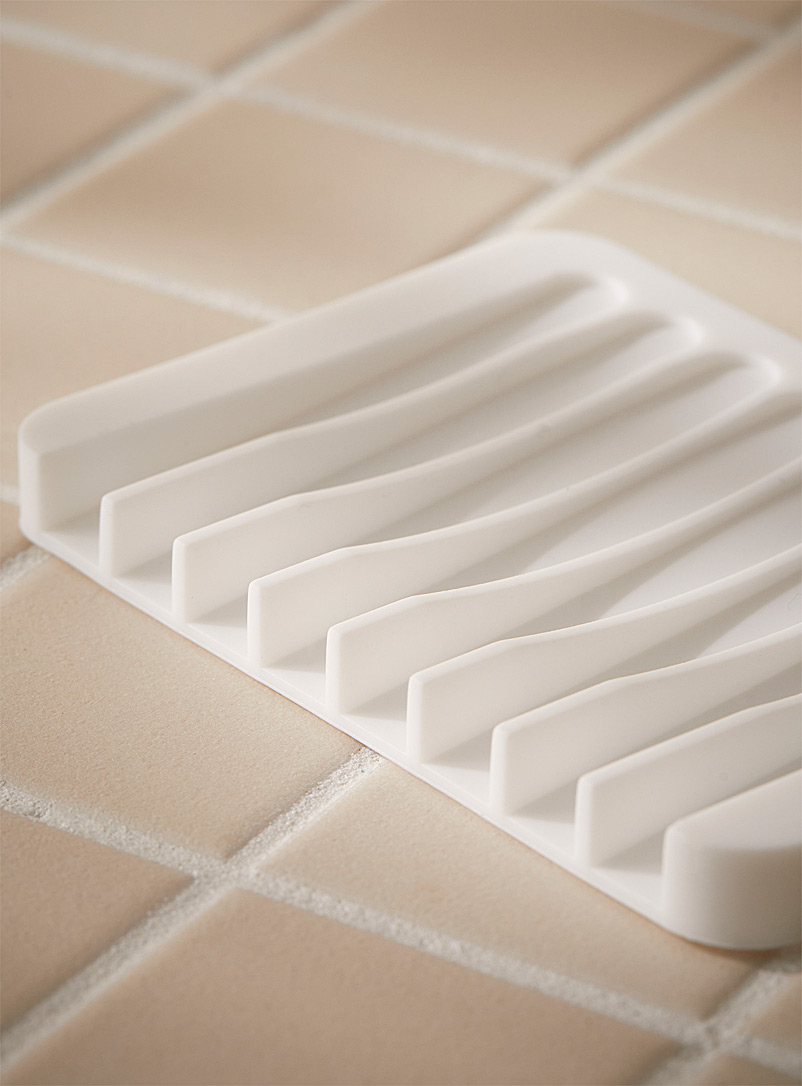 Simons Maison: Le porte-savon silicone monochrome Vert