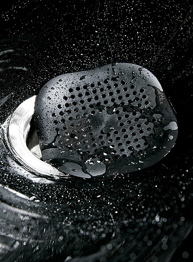 Square drain hair catcher