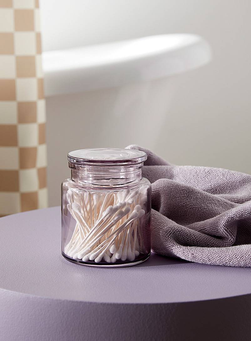 Simons Maison Purple Translucent glass jar