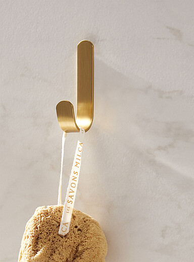 Stainless steel adhesive hook