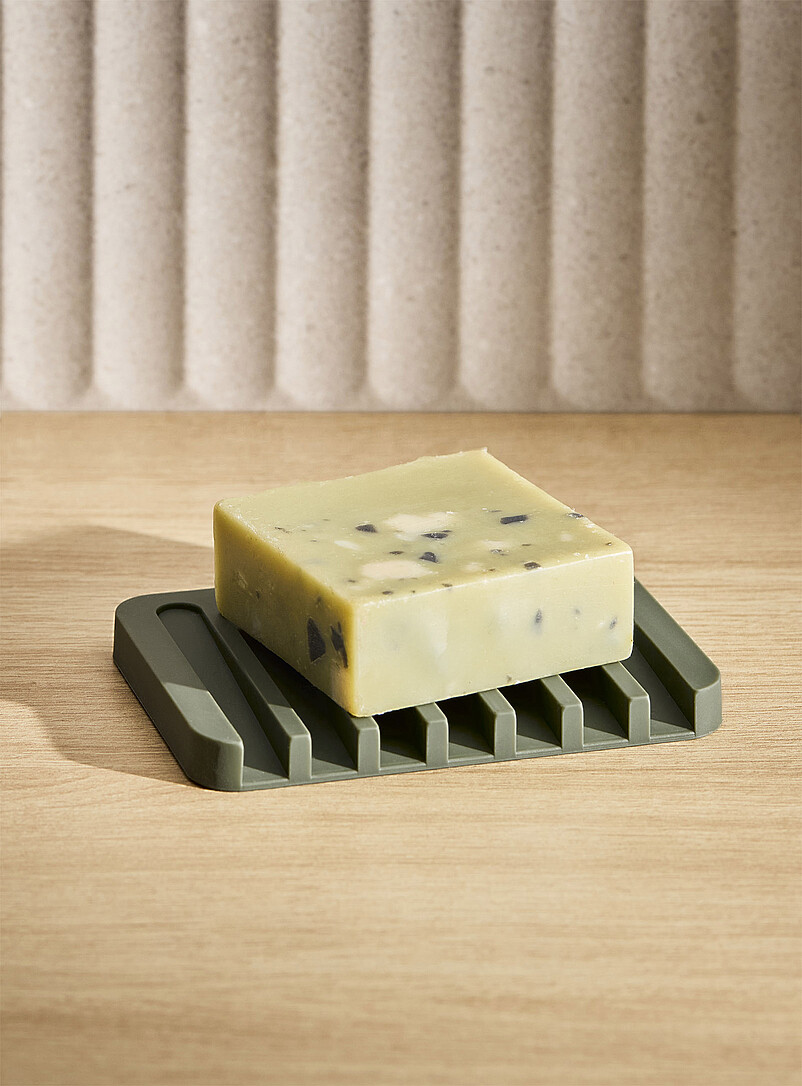 Monochrome Silicone Soap Dish