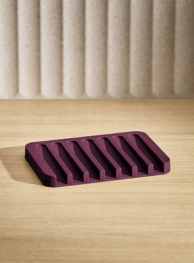 Monochrome silicone soap dish product image 2