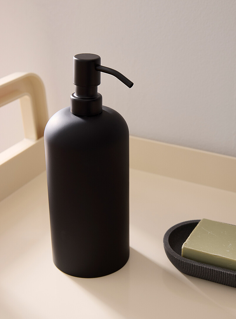 Large matte finish soap pump product image (primary)