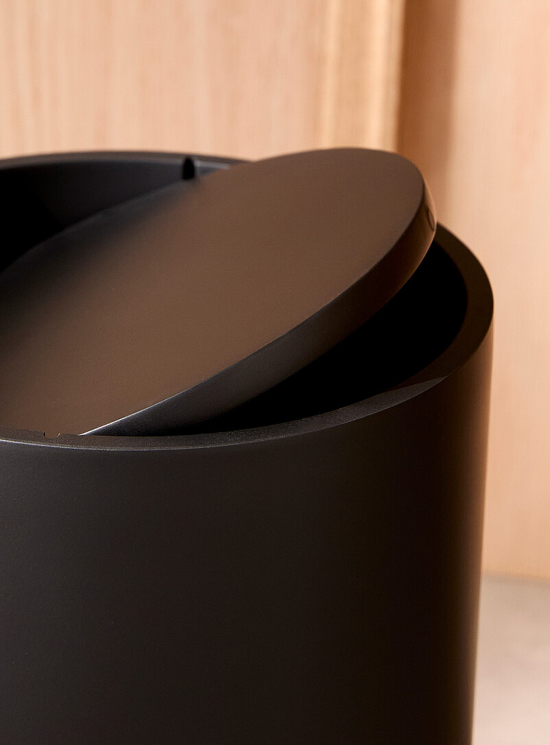Soft handfeel garbage can product image 2