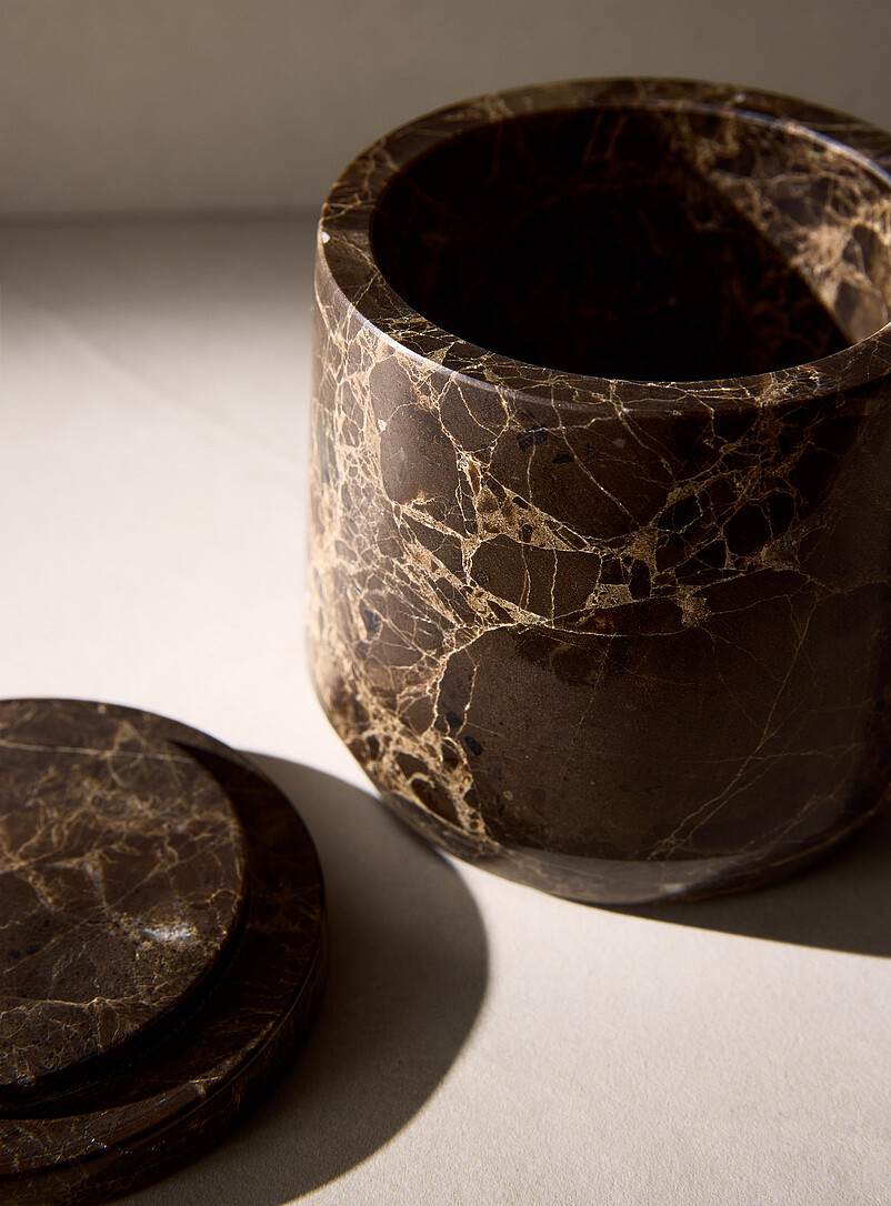 Real marble decorative jar product image 2