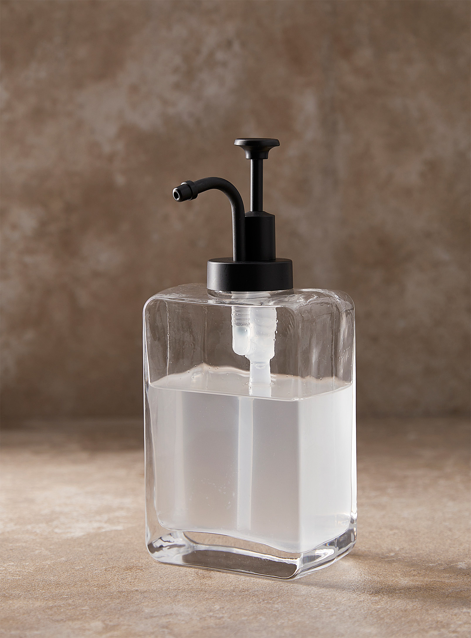 Simons Maison - Rectangular black soap pump