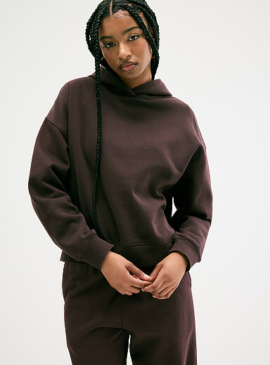 Straight-fit hoodie
