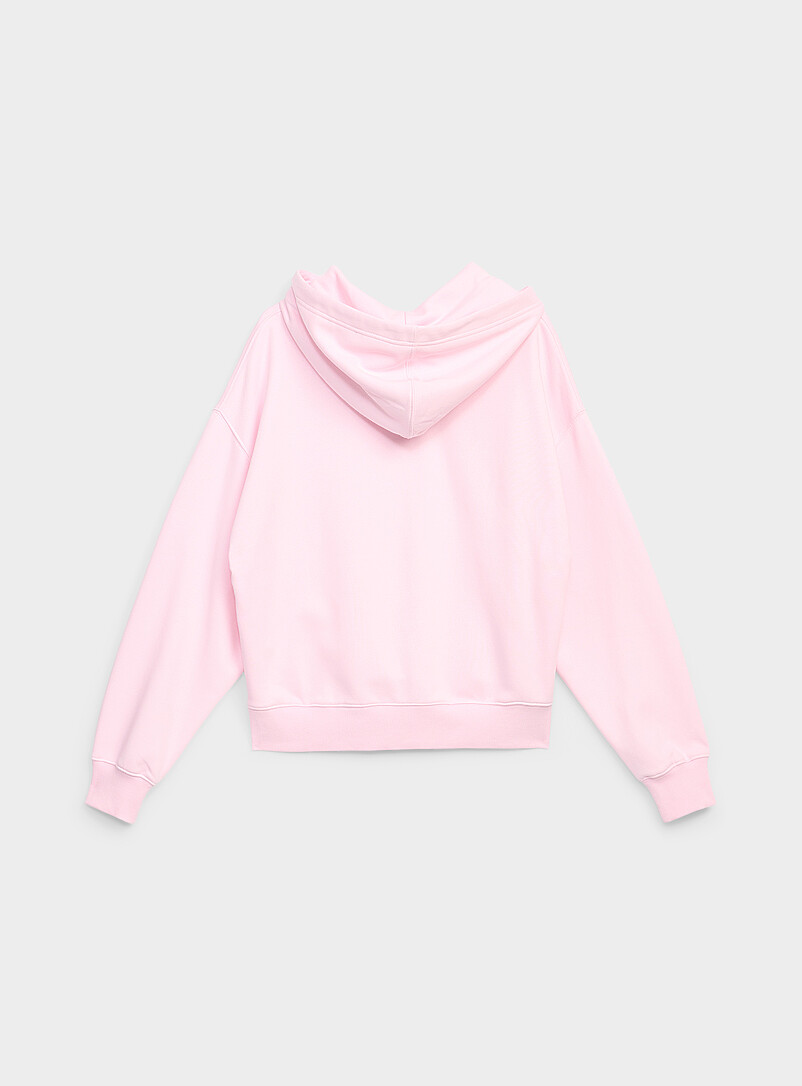 Twik Patterned Green Straight-fit hoodie for women