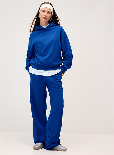 Le pantalon molleton droit