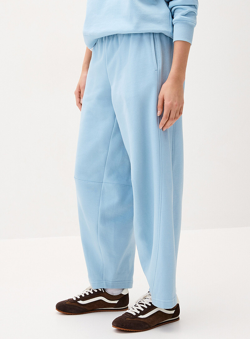 Twik: Le pantalon ballon molleton Gris p&acirc;le pour femme
