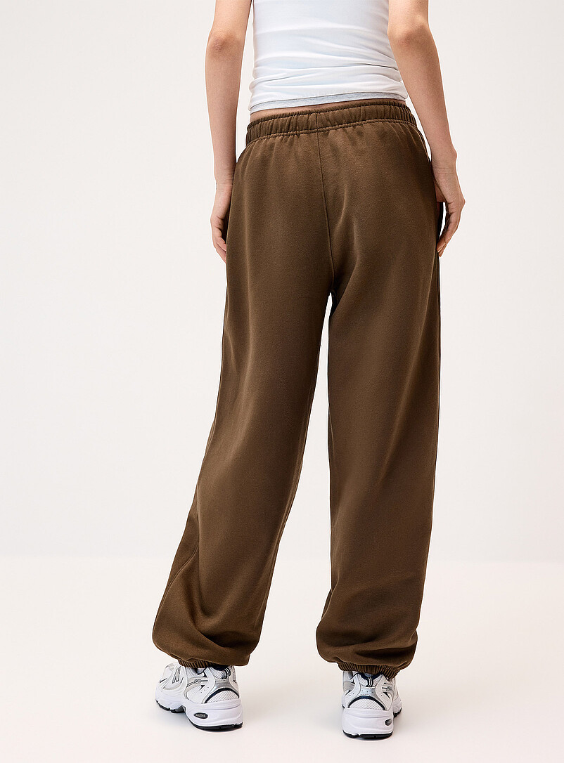 Twik: Le jogger ample molleton uni Bleu royal - Saphir pour femme