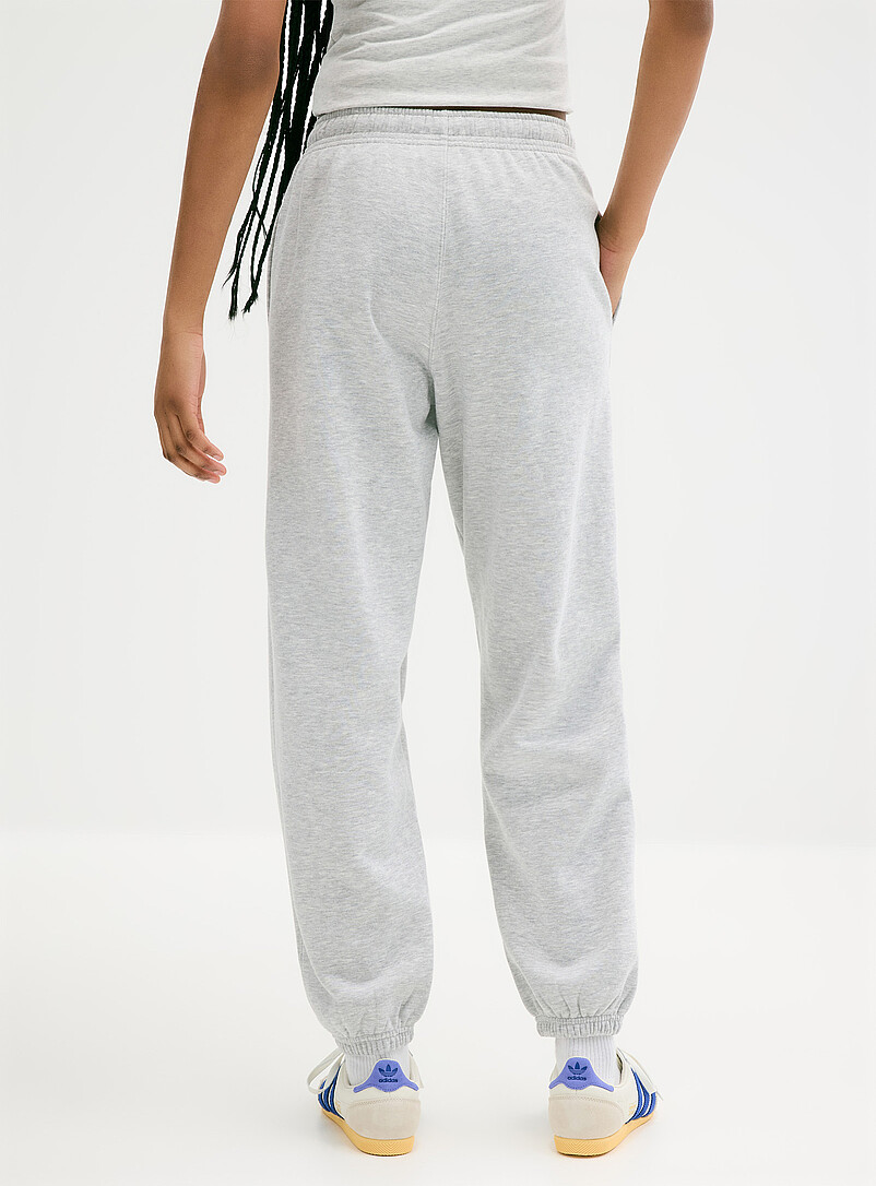 Twik: Le jogger ample molleton uni Bleu royal - Saphir pour femme